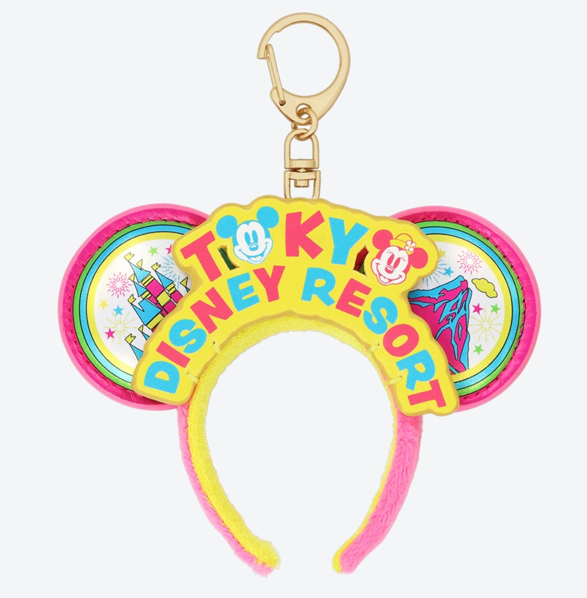 OCT 8 PREORDER - Tokyo Disney Resort - Confetti Minnie Ears Keychain