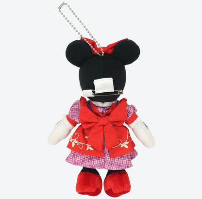 OCT 8 PREORDER - Tokyo Disney Resort - Minnie Mouse - Berries Design - Plush Keychain