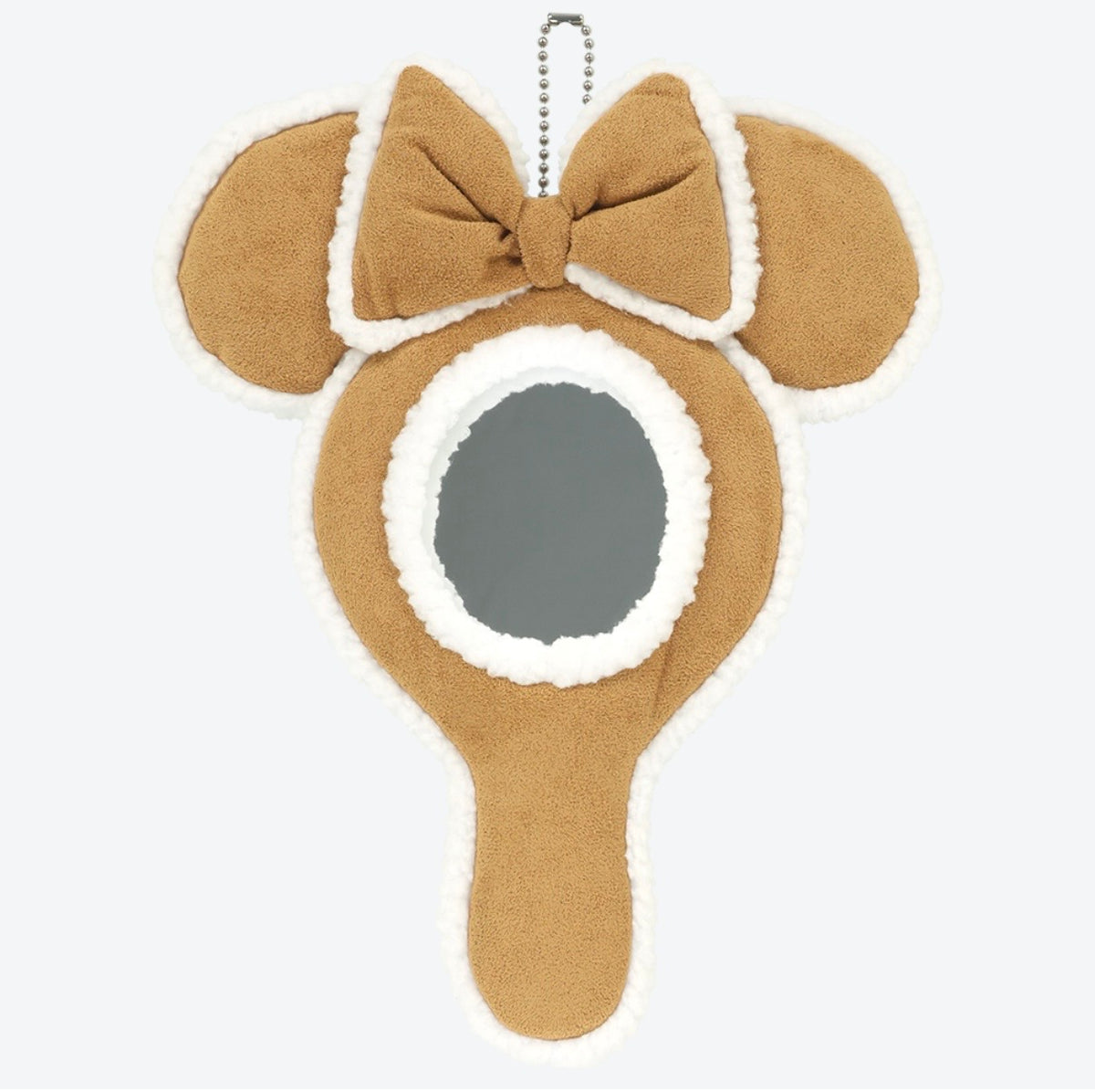 OCT 8 PREORDER - Tokyo Disney Resort - Fluffy Brown Winter - Minnie Mouse - Mirror Bag Charm
