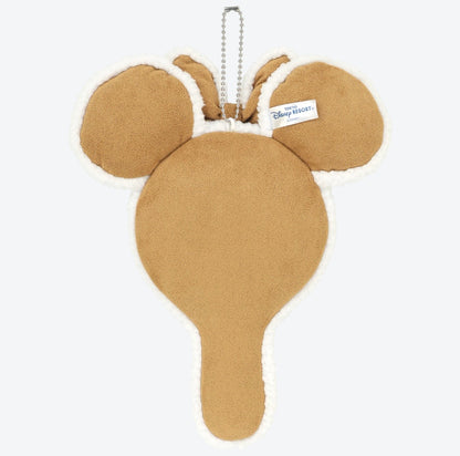 OCT 8 PREORDER - Tokyo Disney Resort - Fluffy Brown Winter - Minnie Mouse - Mirror Bag Charm