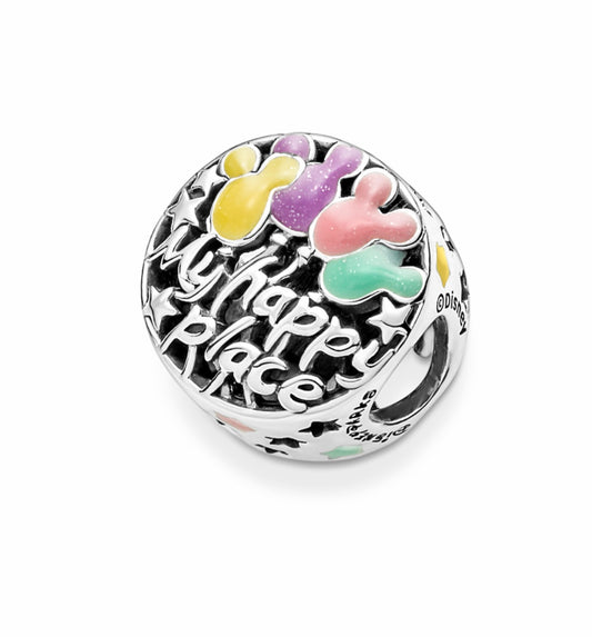 Tokyo Disney Resort - Mickey Balloons - My Happy Place - Pandora Charm