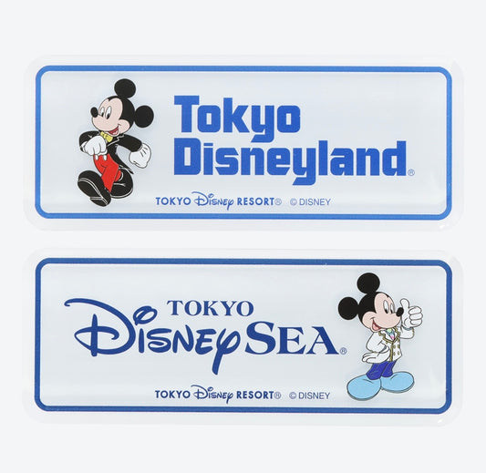 Tokyo Disney Resort - Tokyo Disneyland & DisneySea - Mickey Mouse - Logo Magnet Set