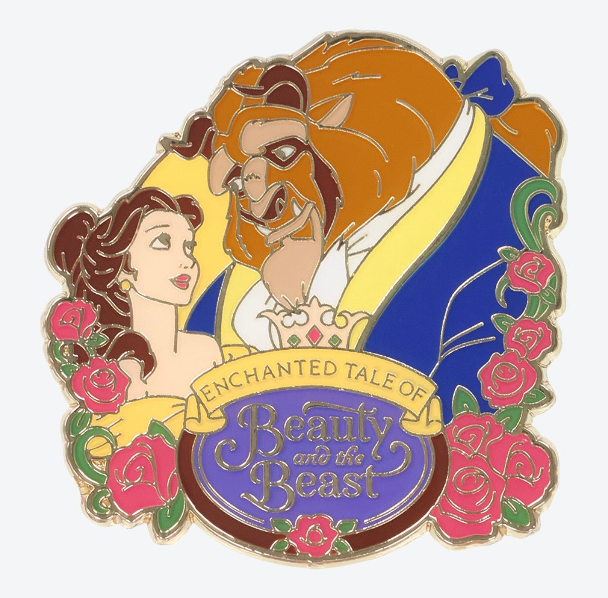 JAN 22 PREORDER - Tokyo Disney Resort - Beauty and the Beast - Pin