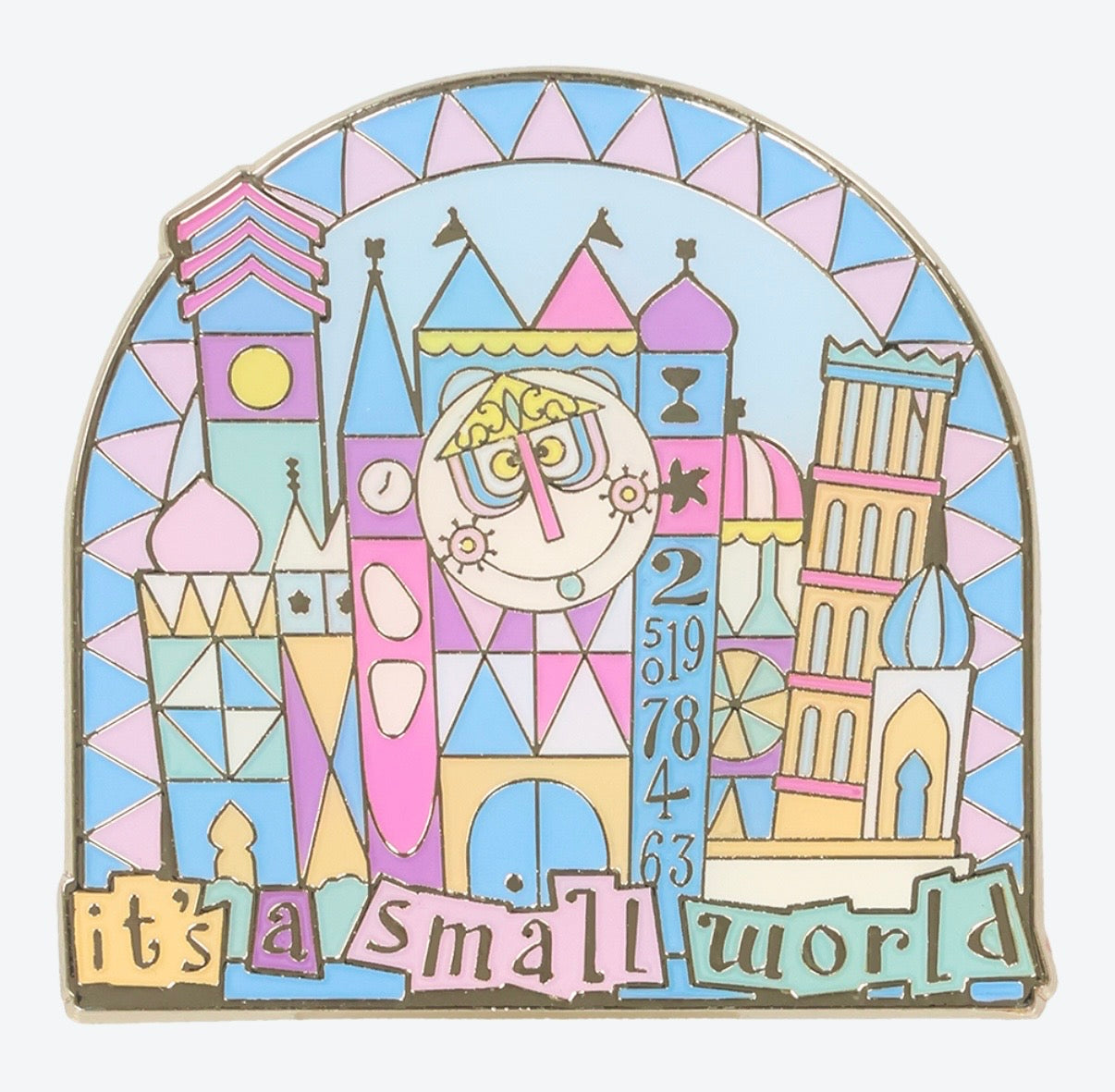 JAN 22 PREORDER - Tokyo Disney Resort - It's a Small World - Pin