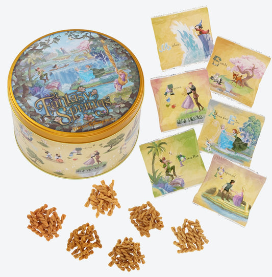 DISNEYSEA LIMITED - Fantasy Springs - Pasta Snack Tin