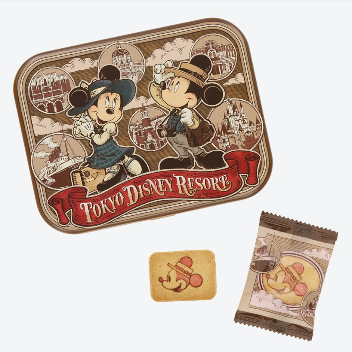 Tokyo Disney Resort - Cookie Tin