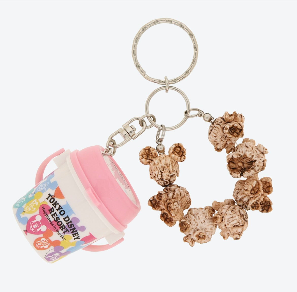 Tokyo Disney Resort - Popcorn Bucket Keychains