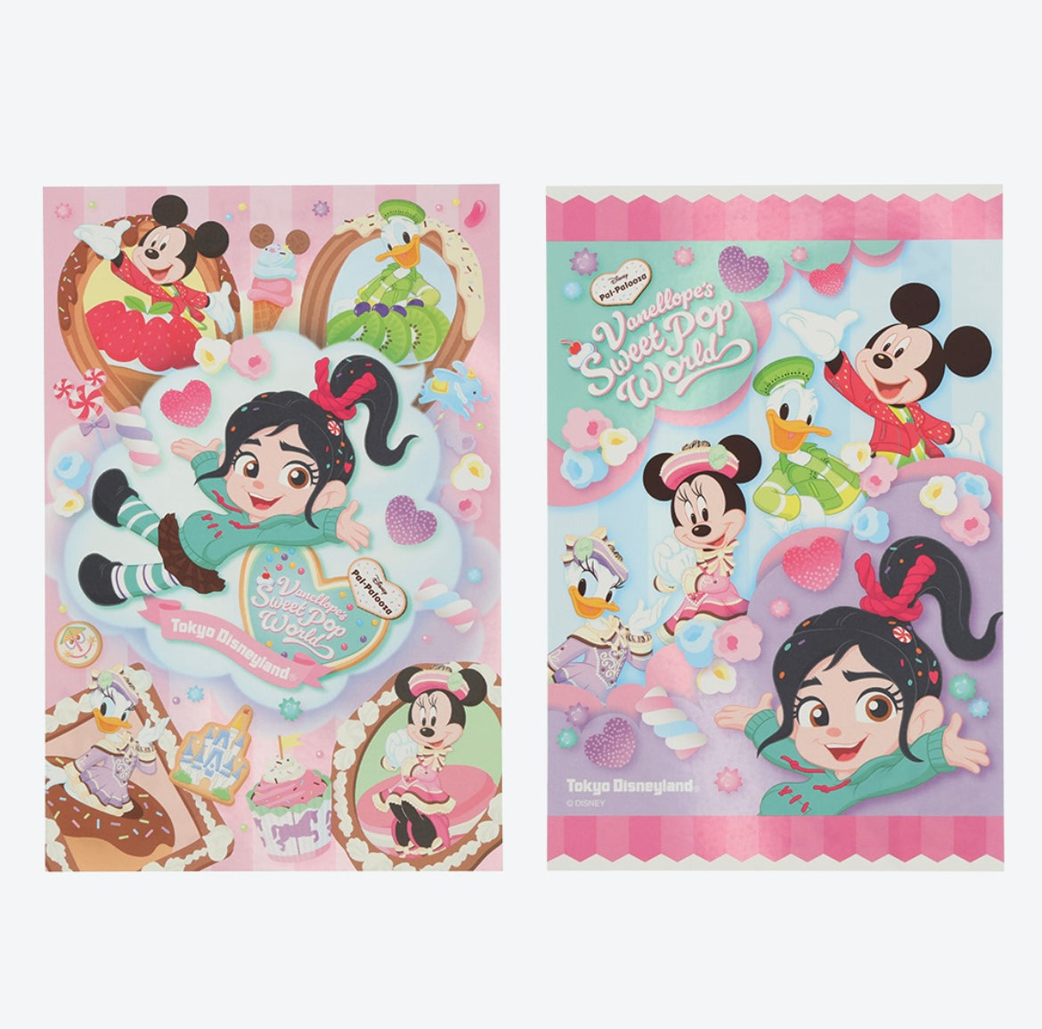 Vanellope's Sweet Pop World - Postcards - 2 Set