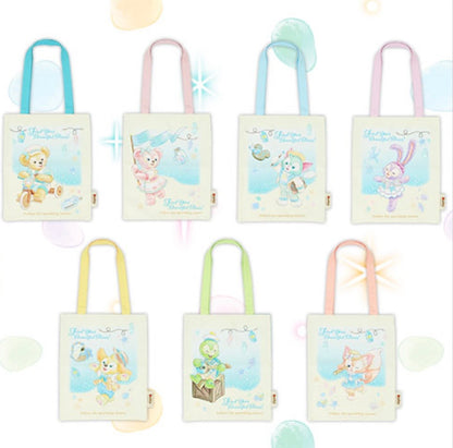 APRIL 15 PREORDER - Disneysea Limited - Duffy & Friends - Find Your Beautiful Blues - Tote Bag - Blind Box