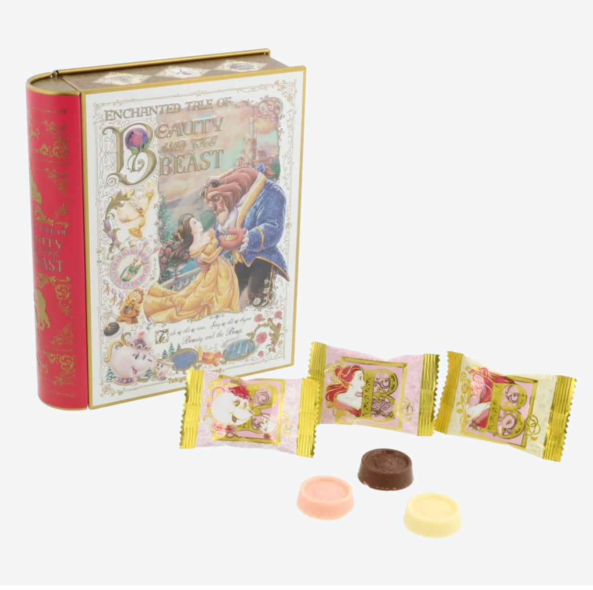 Tokyo Disney Resort - Beauty & the Beast - Chocolate Tin