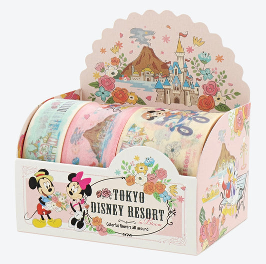 Tokyo Disney Resort - In Bloom - Washi Tape Set