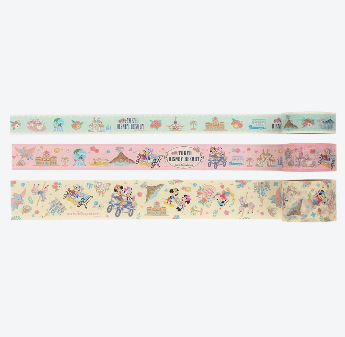 Tokyo Disney Resort - In Bloom - Washi Tape Set