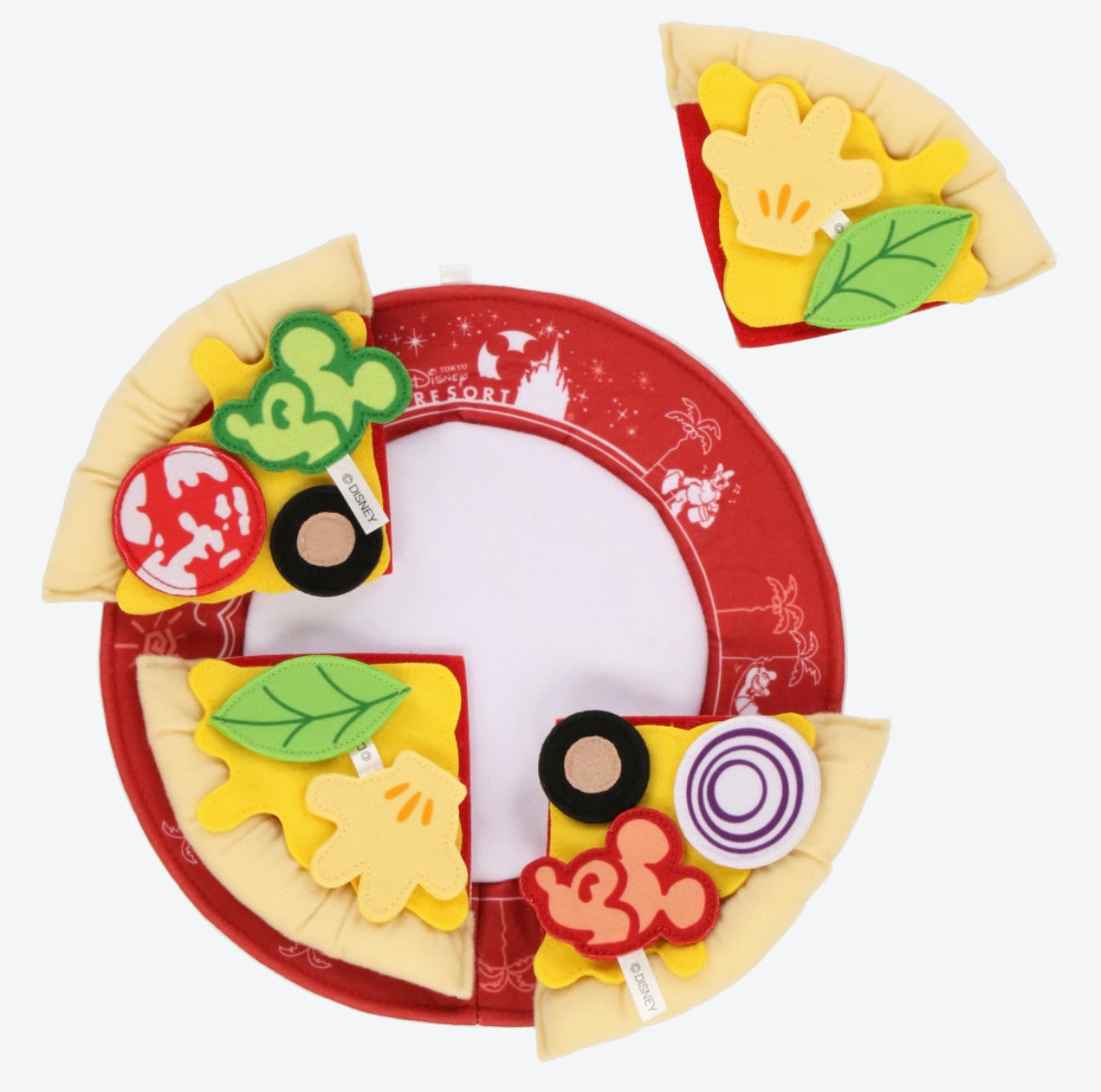 Tokyo Disney Resort - Mickey Pizza - Play Plush