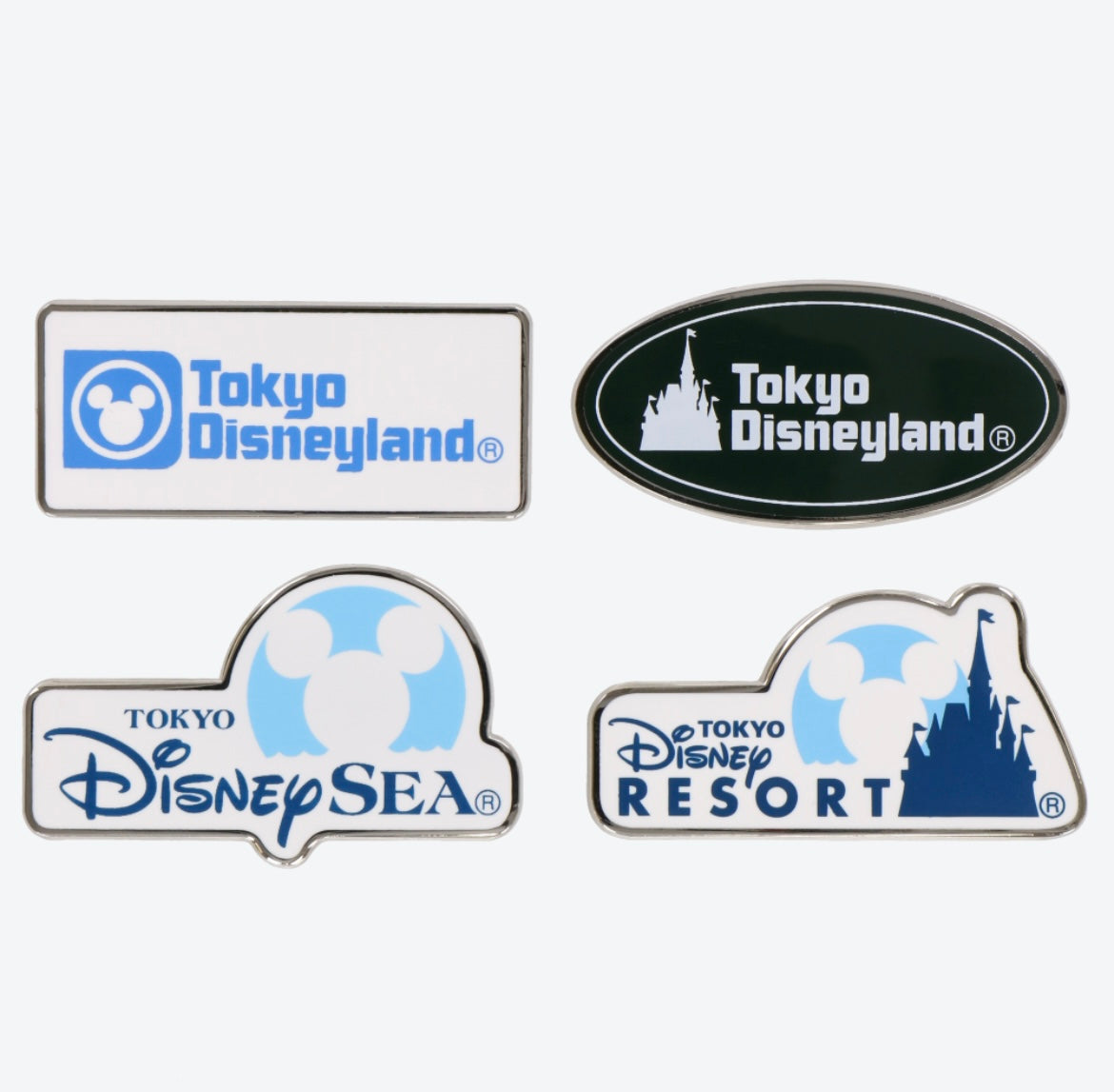 Tokyo Disney Resort - 4 set - Pin