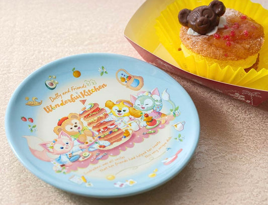 DISNEYSEA LIMITED - Duffy & Friends Wonderful Kitchen - Souvenir Plate