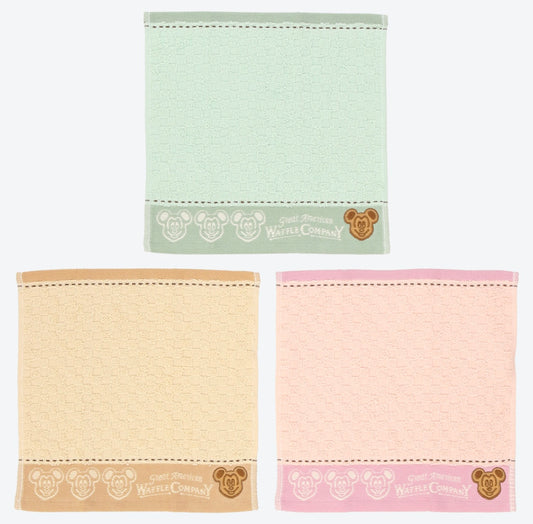 Tokyo Disney Resort - 3 Set - Waffle Hand Towel