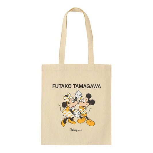 MAY 27 PREORDER - Japan Disney Store - New Store Opening Exclusive (Futako Tamagawa) - Mickey & Minnie Mouse - Tote Bag