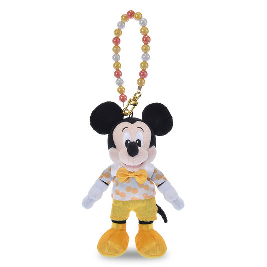 Japan Disney Store - New Store Opening Exclusive (Futako Tamagawa) - Mickey Mouse - Plush Keychain