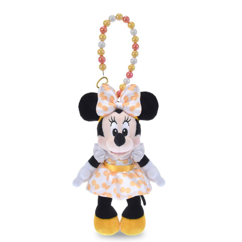 Japan Disney Store - New Store Opening Exclusive (Futako Tamagawa) - Minnie Mouse - Plush Keychain