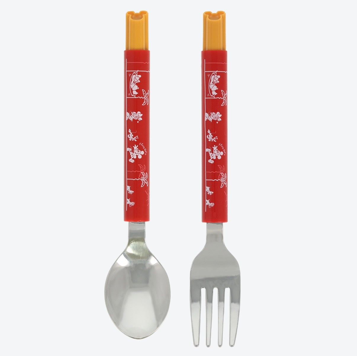 Tokyo Disney Resort - Mickey Mouse - Churro Fork & Spoon Set - Park Food Design
