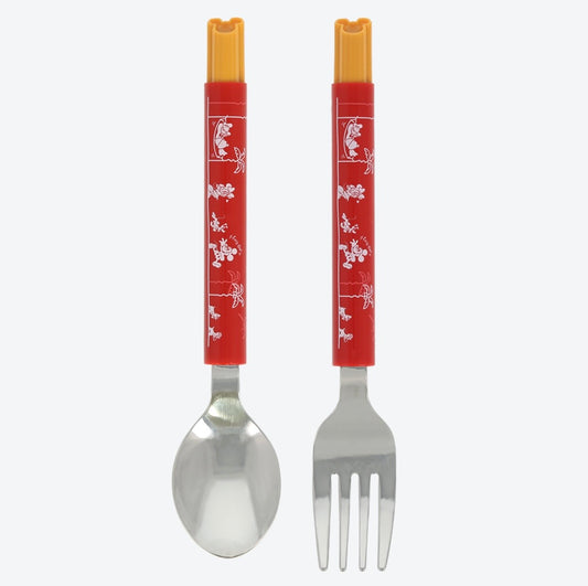 Tokyo Disney Resort - Mickey Mouse - Churro Fork & Spoon Set - Park Food Design