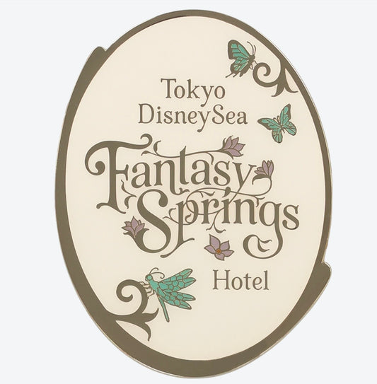 APRIL 30 PREORDER -Tokyo Disney Resort - Disneysea Fantasy Springs Hotel - Magnet
