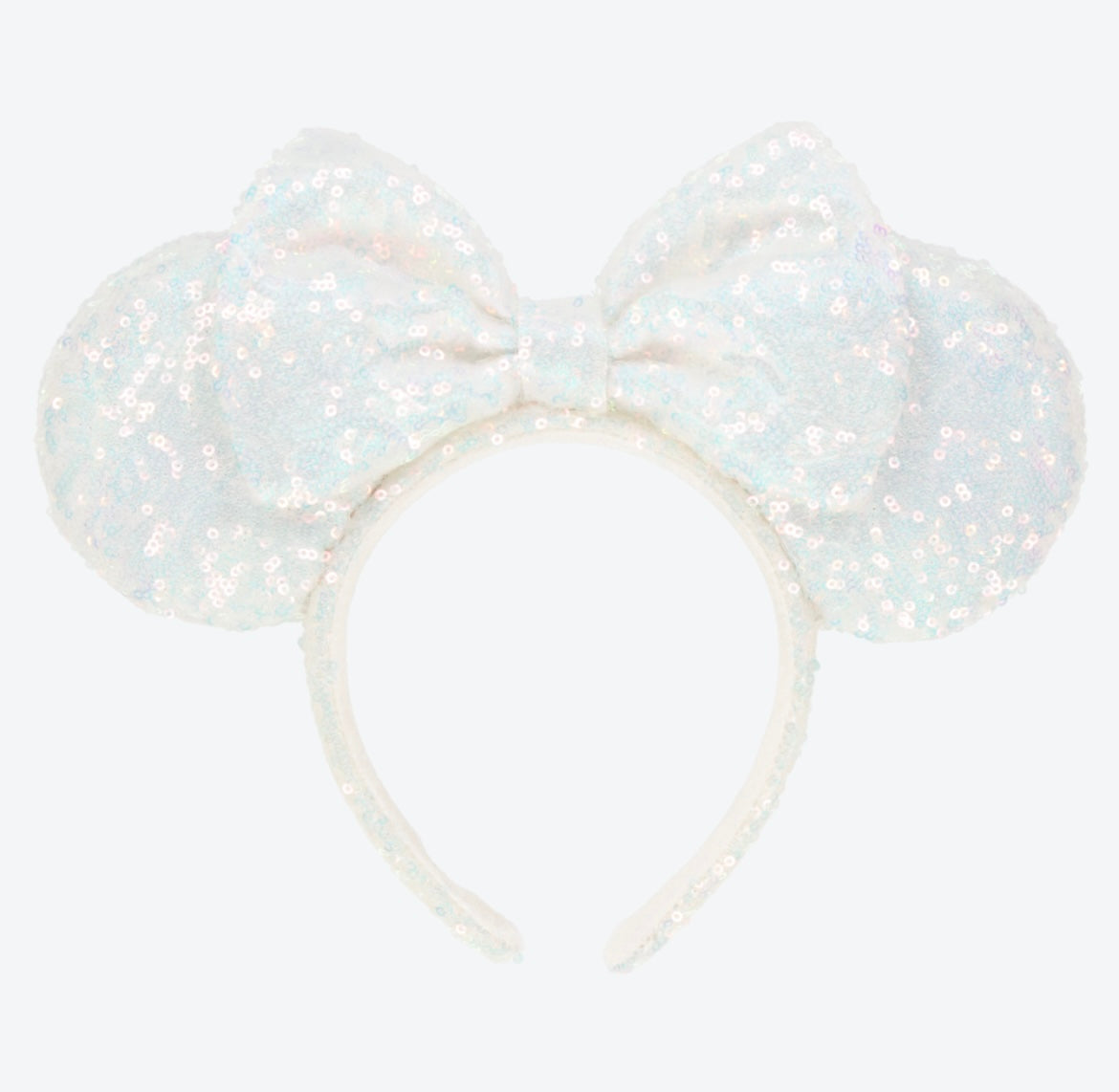 Tokyo Disney Resort - White Sequin - Minnie Ears