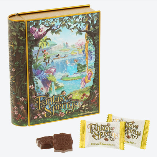 DISNEYSEA LIMITED - Fantasy Springs - Chocolate Tin