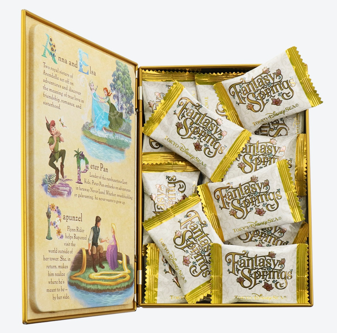 DISNEYSEA LIMITED - Fantasy Springs - Chocolate Tin