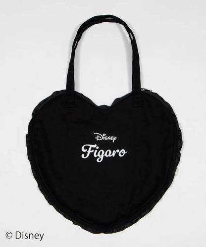 Disney Japan x WEGO - Figaro - Pinocchio - Frill Heart Tote Bag
