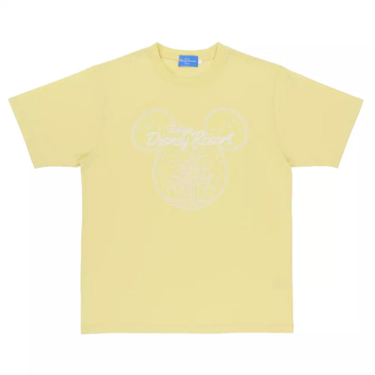 Tokyo Disney Resort - Yellow Cinderella Castle - T-Shirt