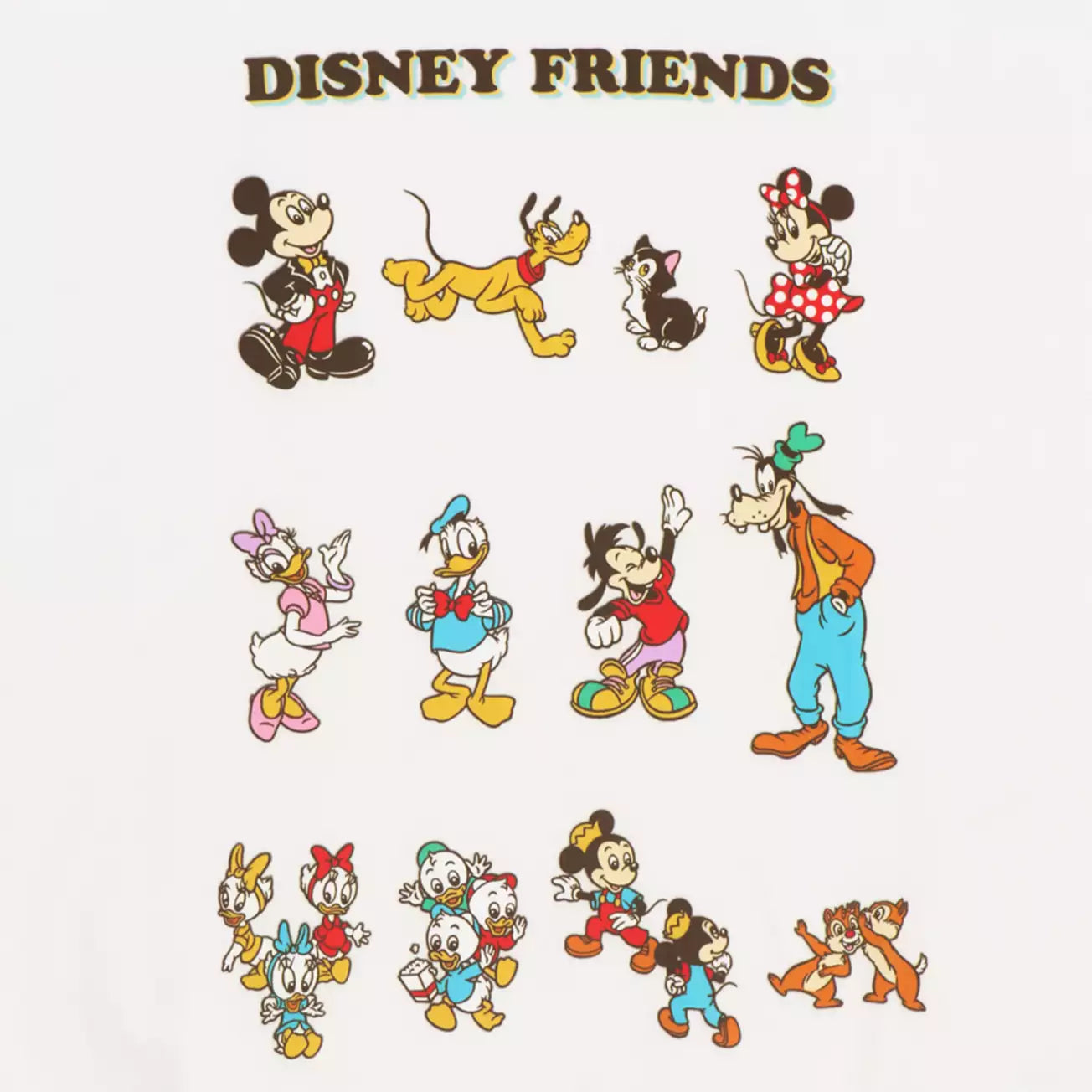 Tokyo Disney Resort - Disney Friends Hoodie - Unisex