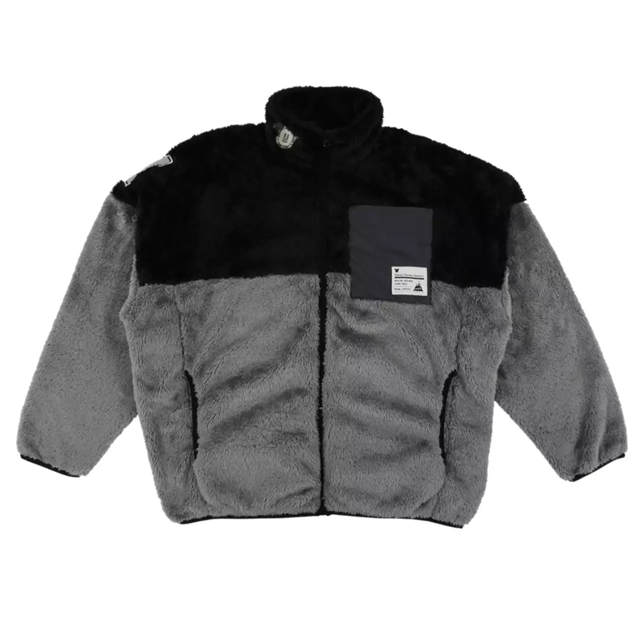 Tokyo Disney Resort - Grey & Black Fur Unisex Jacket