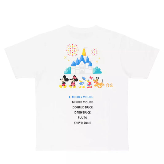 Tokyo Disney Resort - 8bit Disneyland Tshirt - Adult Unisex