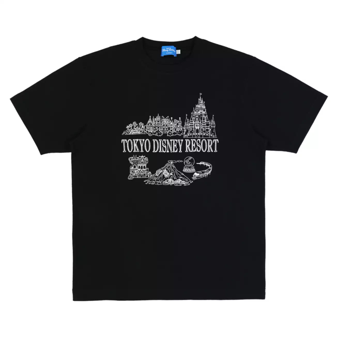 Tokyo Disney Resort - Park Icons - Adult Unisex Tshirt