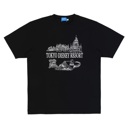 Tokyo Disney Resort - Park Icons - Adult Unisex Tshirt