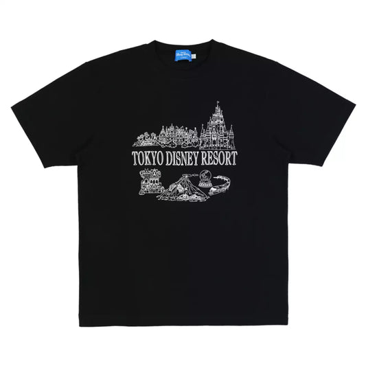 Tokyo Disney Resort - Park Icons - Adult Unisex Tshirt