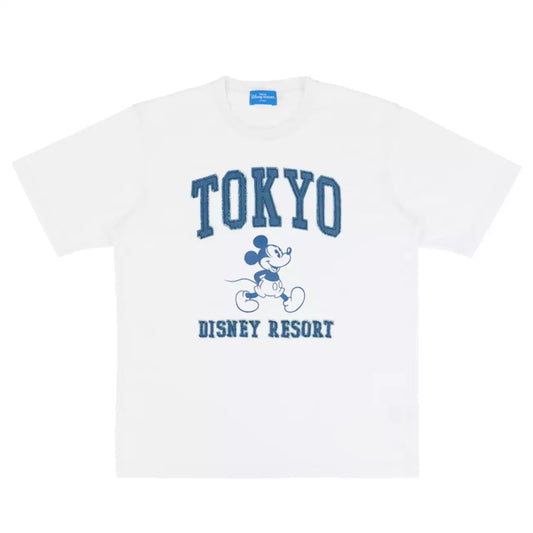 Tokyo Disney Resort - Denim Style Logo T-Shirt - Unisex