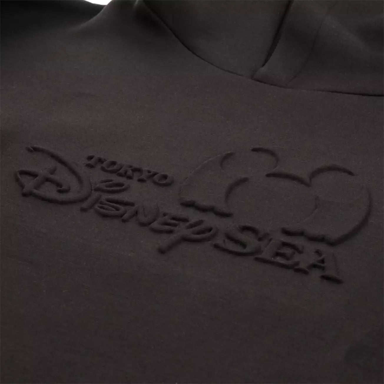 Tokyo Disney Resort - Disneysea Black Logo Hoodie - Unisex