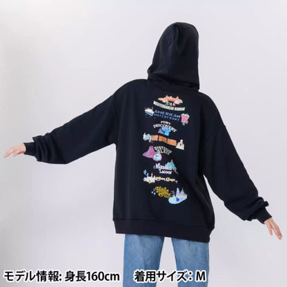 OCT 2 PREORDER - Tokyo Disney Resort - Disneysea Park Lands - Unisex Hoodie