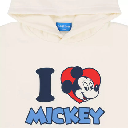 OCT 2 PREORDER - Tokyo Disney Resort - I Love Mickey - Oversized Unisex Hoodie with Ears