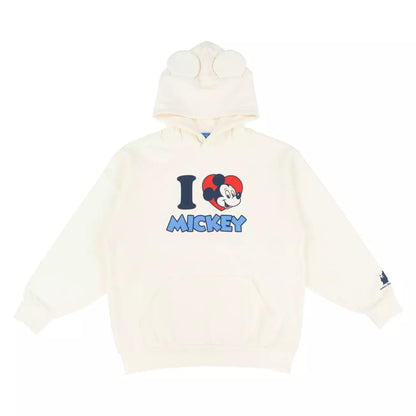 OCT 2 PREORDER - Tokyo Disney Resort - I Love Mickey - Oversized Unisex Hoodie with Ears