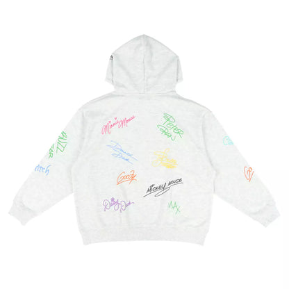 Tokyo Disney Resort - Mickey Mouse & Friends - Autograph Unisex Hoodie