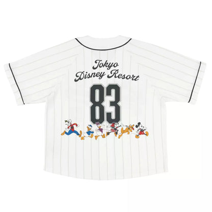 Tokyo Disney Resort - Mickey & Friends - Oversized Unisex Baseball Shirt