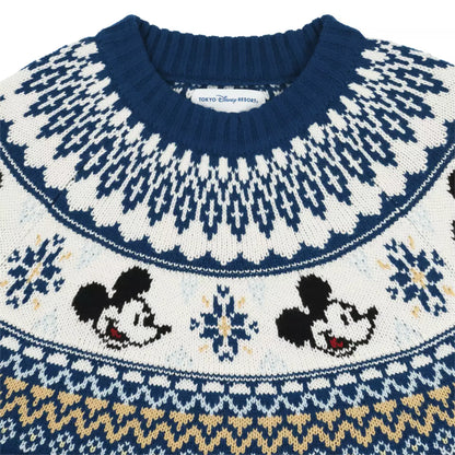 OCT 22 PREORDER - Tokyo Disney Resort - Mickey Mouse - Winter Knit Unisex Sweater