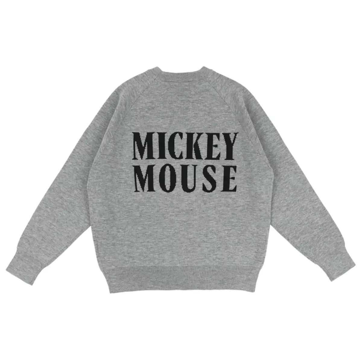 OCT 22 PREORDER - Tokyo Disney Resort - Mickey Mouse - Grey Knit Unisex Sweater