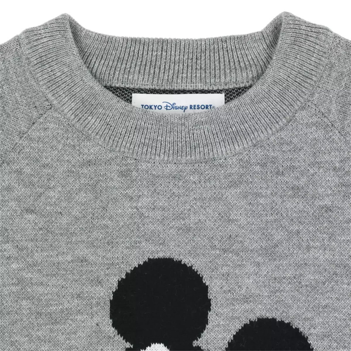 OCT 22 PREORDER - Tokyo Disney Resort - Mickey Mouse - Grey Knit Unisex Sweater