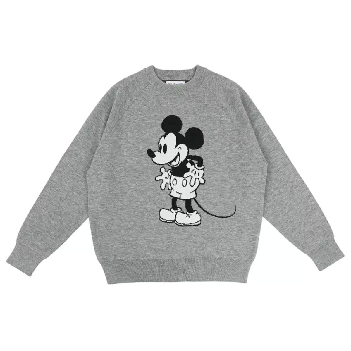 OCT 22 PREORDER - Tokyo Disney Resort - Mickey Mouse - Grey Knit Unisex Sweater