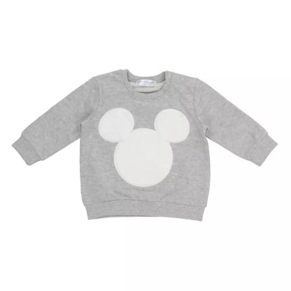 Tokyo Disney Resort - Grey Mickey Mouse - Baby Sweatshirt - 90cm