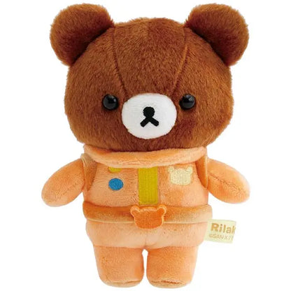 Sanrio Japan (San-X) - Collectible Plush Toy - Anime "Rilakkuma" - Chairoikoguma (Astronaut)